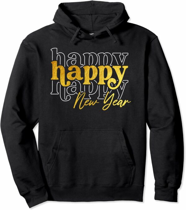 Happy new year basic hoodie