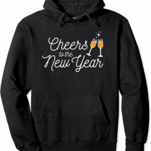 cheer to a new year hoodie 2024