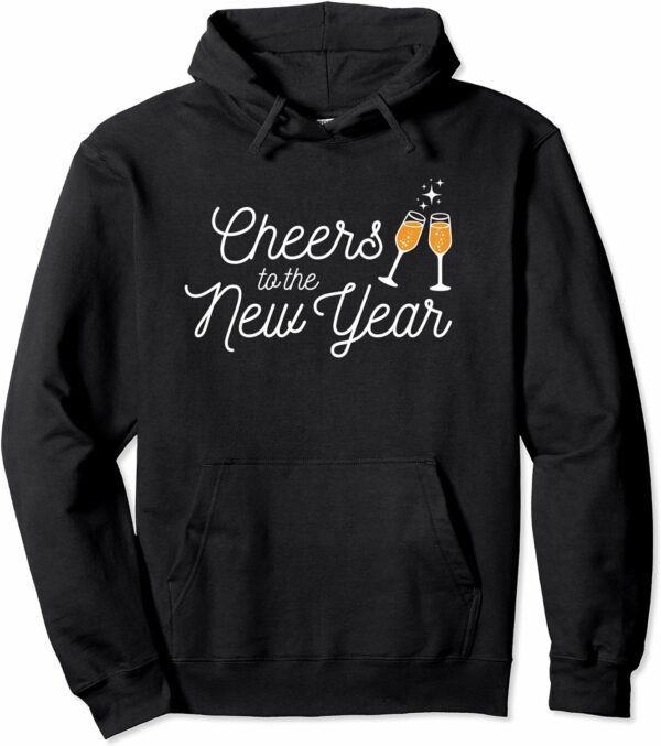 cheer to a new year hoodie 2024